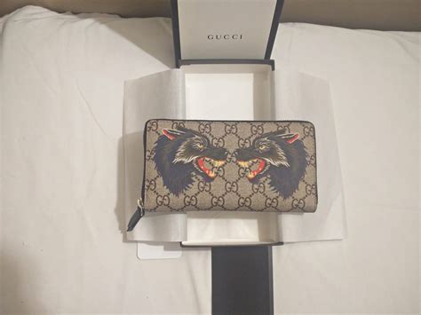 wolf wallet gucci|genuine gucci women wallet.